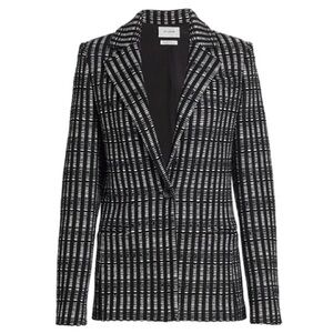 ST. JOHN 🖤 Black & White Blazer Jacket